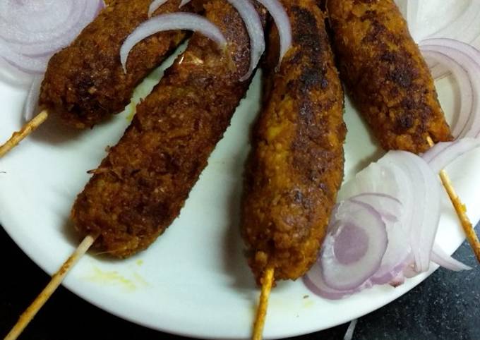 Soyabeen daliya kabab recipe main photo