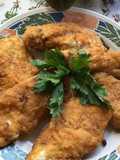 Milanesas de pollo al horno