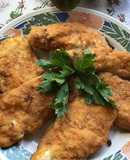 Milanesas de pollo al horno