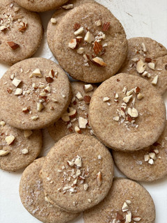 Una foto de Galletitas integrales de vainilla