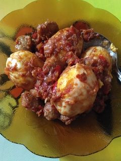 Foto resep Telur bakso balado