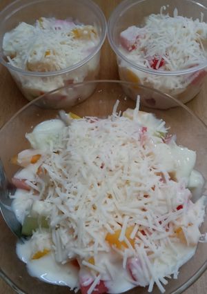 Foto resep Salad buah