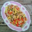 Tumis jamur putren