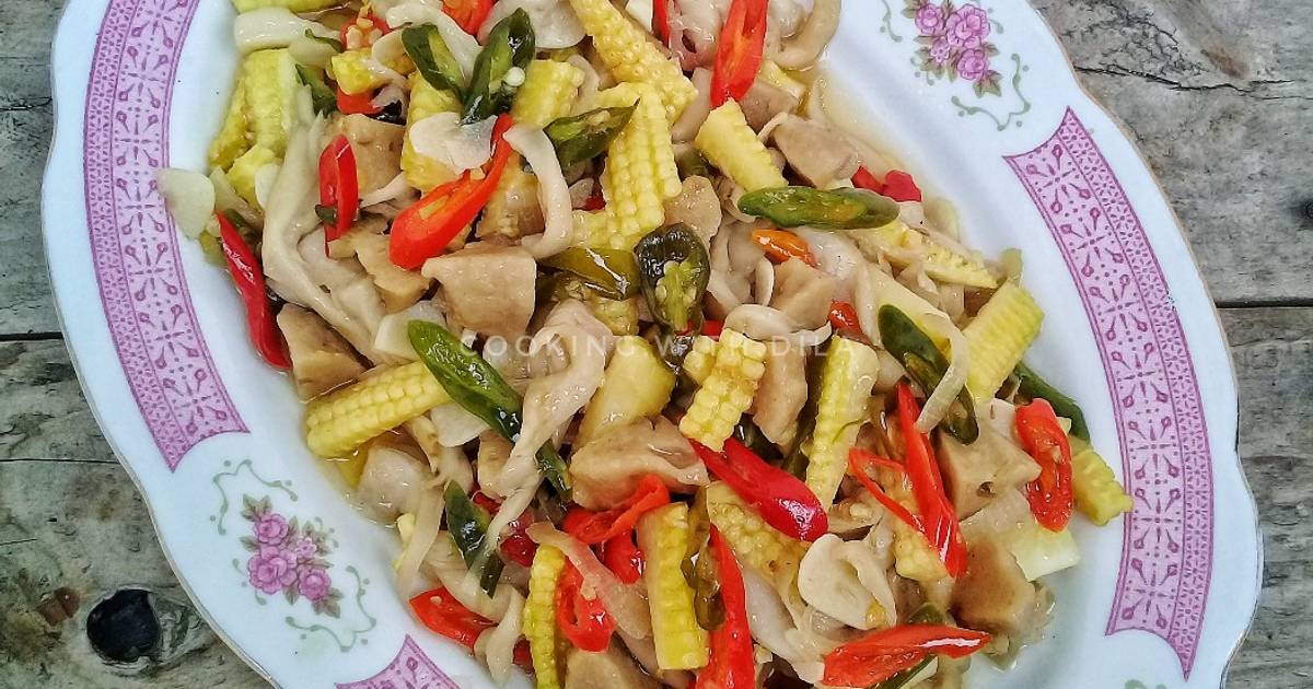 Resep Tumis Jamur Putren Oleh Rieke Dila Cookpad