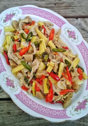 Foto resep Tumis jamur putren