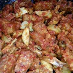 รูปของ Sambal Jengkol Teri Tempe