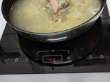 Cena caliente día 4>Espaguetis con pollo>plátano