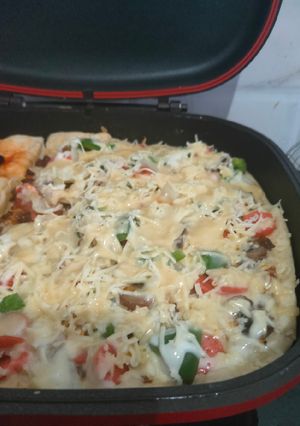Foto resep Pizza Happycall Simple no gagal