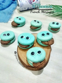 Foto resep Macaron dg metode french meringue