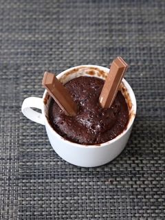 صورة لوصفة كب كيك من الكيت كات