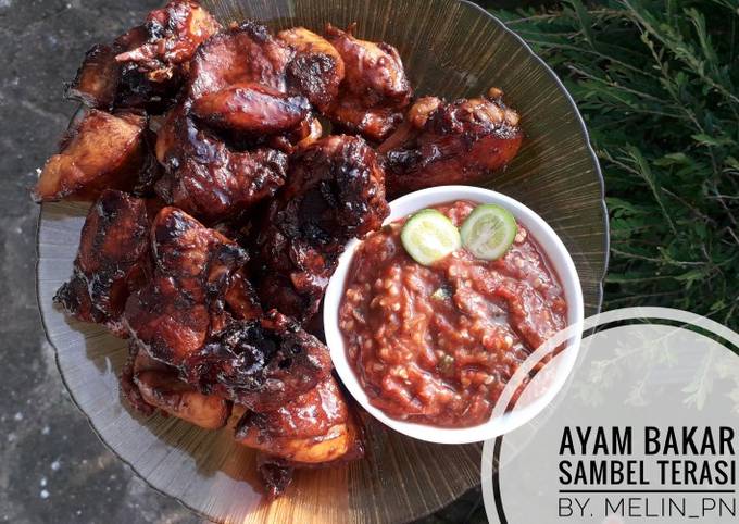 Ayam Bakar + Sambel Trasi