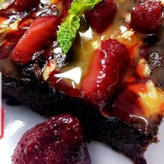 A picture of Strawberry Brownie.