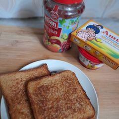 A picture of Butter toast.