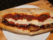 A picture of eggplant parmesan