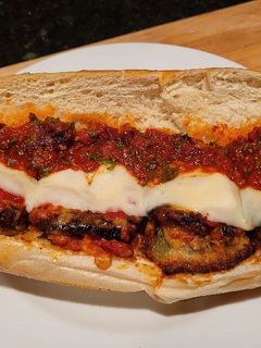 A picture of Eggplant Parm - Sub.