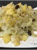 Sautéed Cabbage with Apple and Raisins