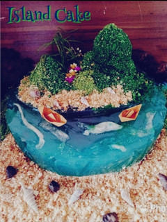 Foto resep Island Cake Tanpa Loyang Bongkar Pasang