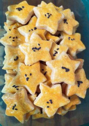 Foto resep Butter cookies telur asin