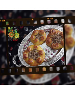 عکسی از دستور نان تخمه آفتابگردان 🌻🌻