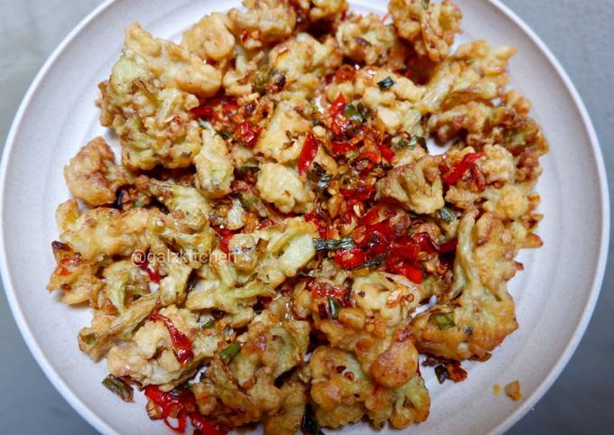 Resep Kembang Kol Cabe Garam Oleh Galz Kitchen Cookpad