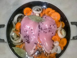 Pechuguitas de pollo en escabeche