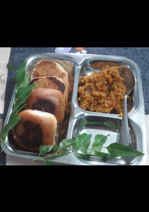 A picture of Pav bhaji.