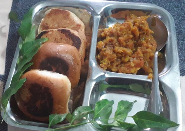 Simple Way to Prepare Ultimate Pav bhaji