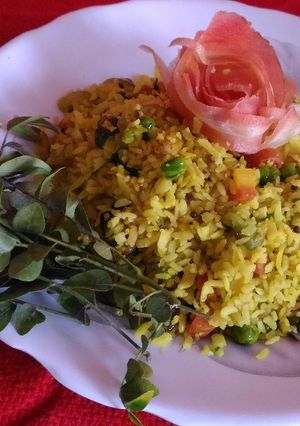 A picture of Poha.