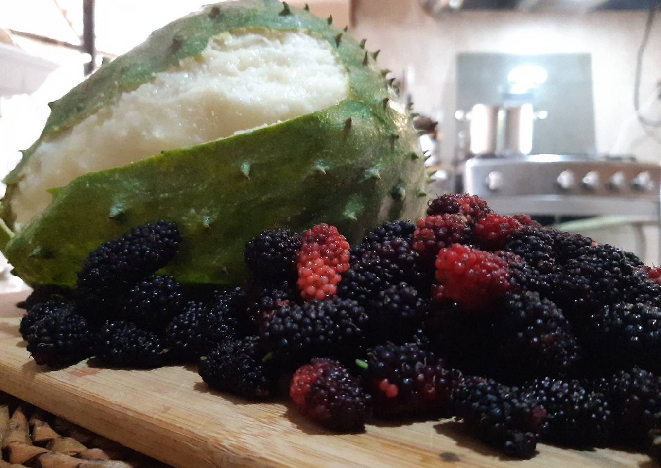 Smoothie de Guanábana y Morá de árbol