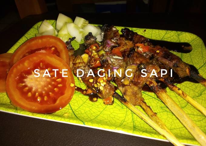 Ternyata ini loh! Resep buat RESEP RAHASIA Sate daging empuk sajian Idul Adha dijamin lezat