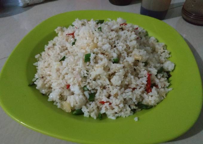 61. Nasi Goreng Putih Sehat