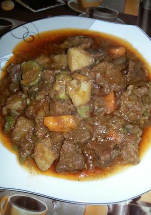 صورة لوصفة كباب حله بالخضار 🍖🙈