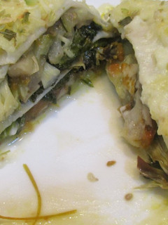 Una foto de Lasaña de verduras con Kale