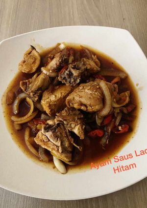 Foto resep Ayam Saus Lada Hitam
