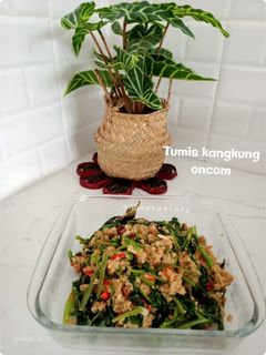 Foto resep Tumis kangkung oncom