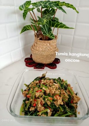 Foto resep Tumis kangkung oncom