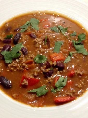 Simple Way Make Recipe Chili con carne that is Can Pamper Your Tongue, Tasty}