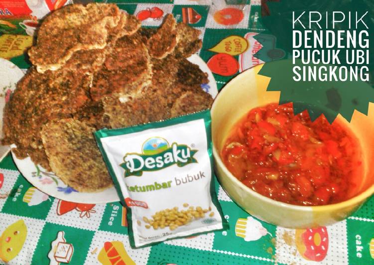 Kripik Dendeng Pucuk Daun Singkong