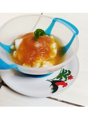 Foto resep Bubur sumsum saus kurma (snack mpasi)