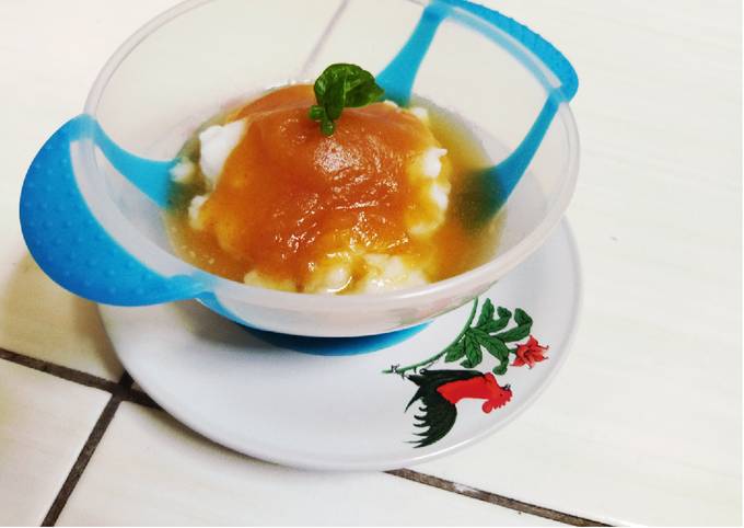 Resep Bubur sumsum saus kurma (snack mpasi) oleh Ismii ...