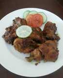Ayam bakar sambal kecap