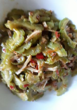 Foto resep Tumis pare teri