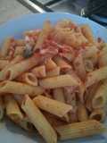 Penne al ragù di pesce personalizzato