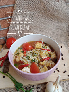 Foto resep Cah Tahu Tauge Kuah Kecap