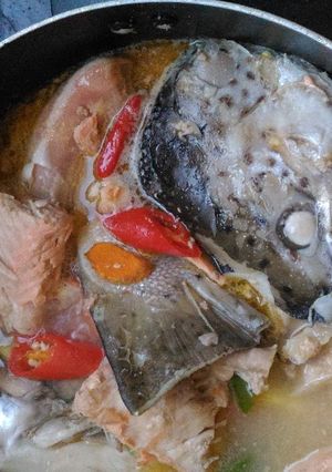 Foto resep Sup Ikan mangga muda kuah bening