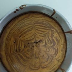 A picture of Marbel cake.
