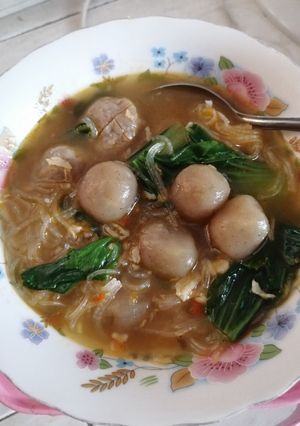Foto resep Cilok kuah pedes segar