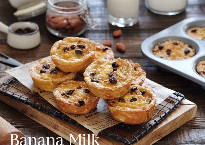 Resep Banana Milk Pastry Dari Pisang Raja Oleh Alya Hadrami - Cookpad