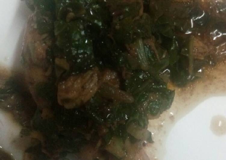 Chicken palak