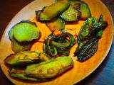 ভোগের পাঁচ রকম ভাজা(bhoger panch rokom bhaaja recipe in Bengali)